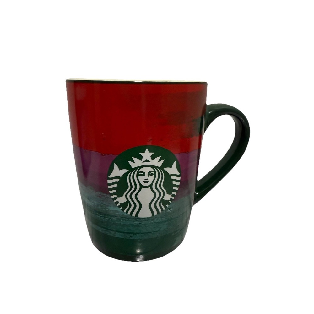 Starbucks 2021 Christmas Holiday Coffee Mug Cup 10 Oz‎ Collectors